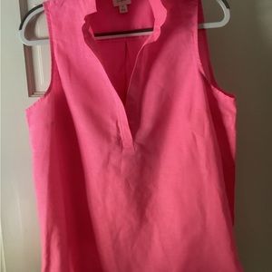 JCrew bright pink blouse brand new